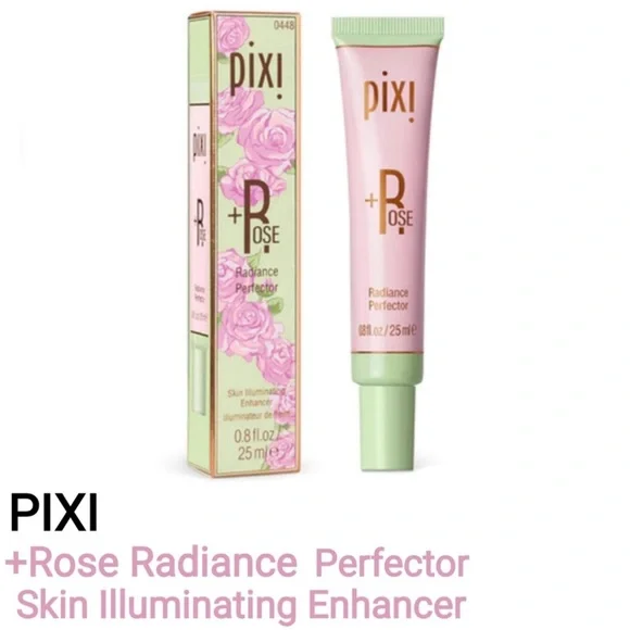 Pixi +Rose Radiance Perfecter Skin Illuminator Enhancer in Pink Pearl NIB - Picture 3 of 4